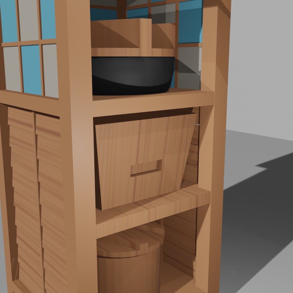 江戸のそば屋台