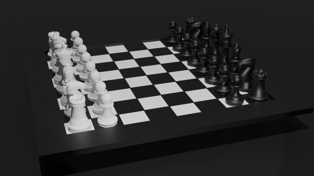 スタンダードなチェスセット