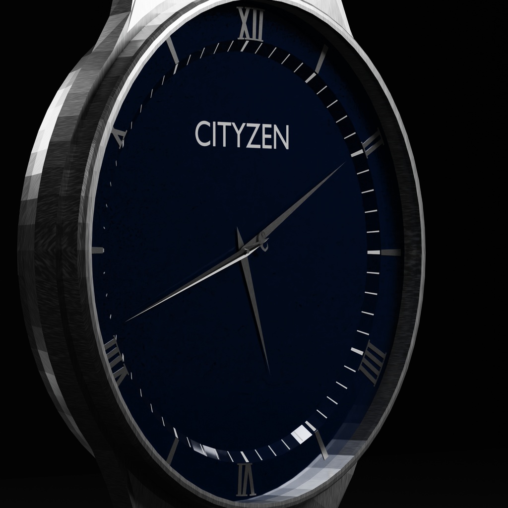 シンプルな腕時計