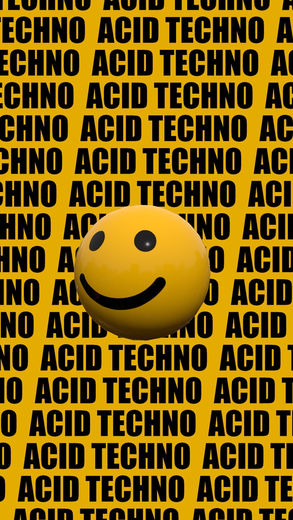 ACID TECHNO ポスター
