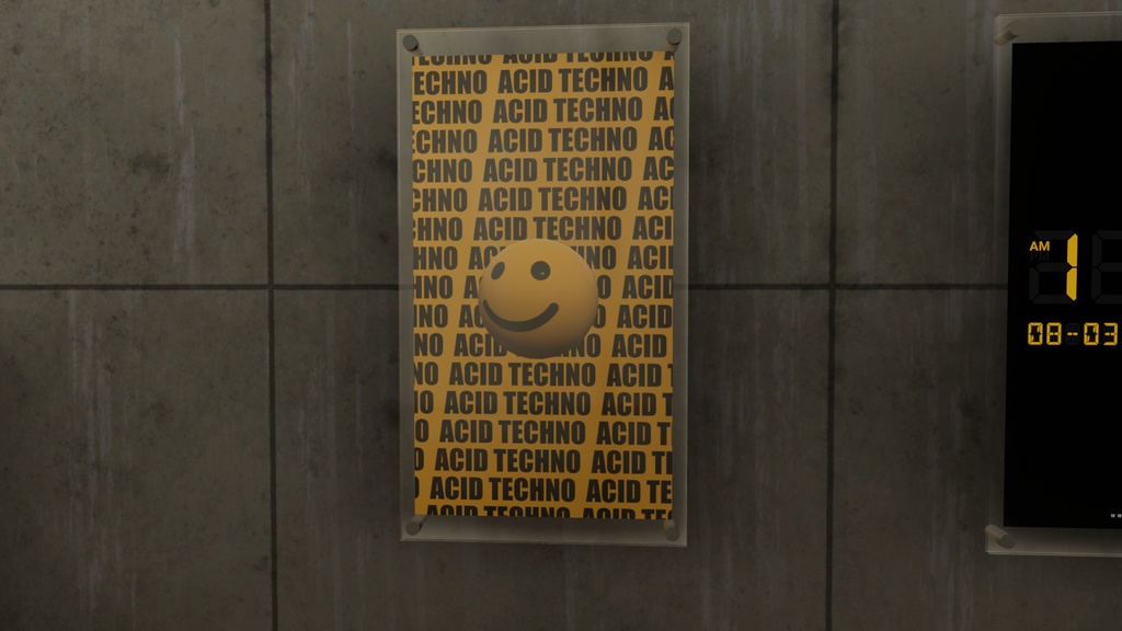 ACID TECHNO ポスター