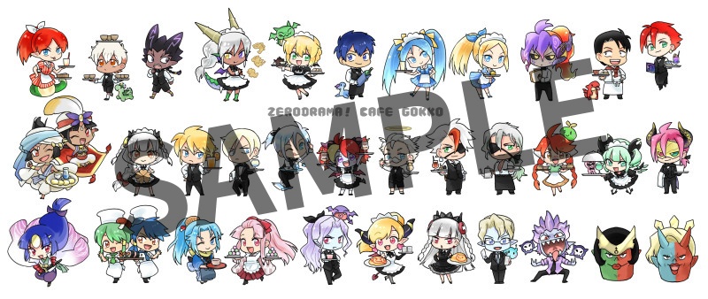 ぜろどらま!コラボカフェごっこ クリアボトル&マグカップ