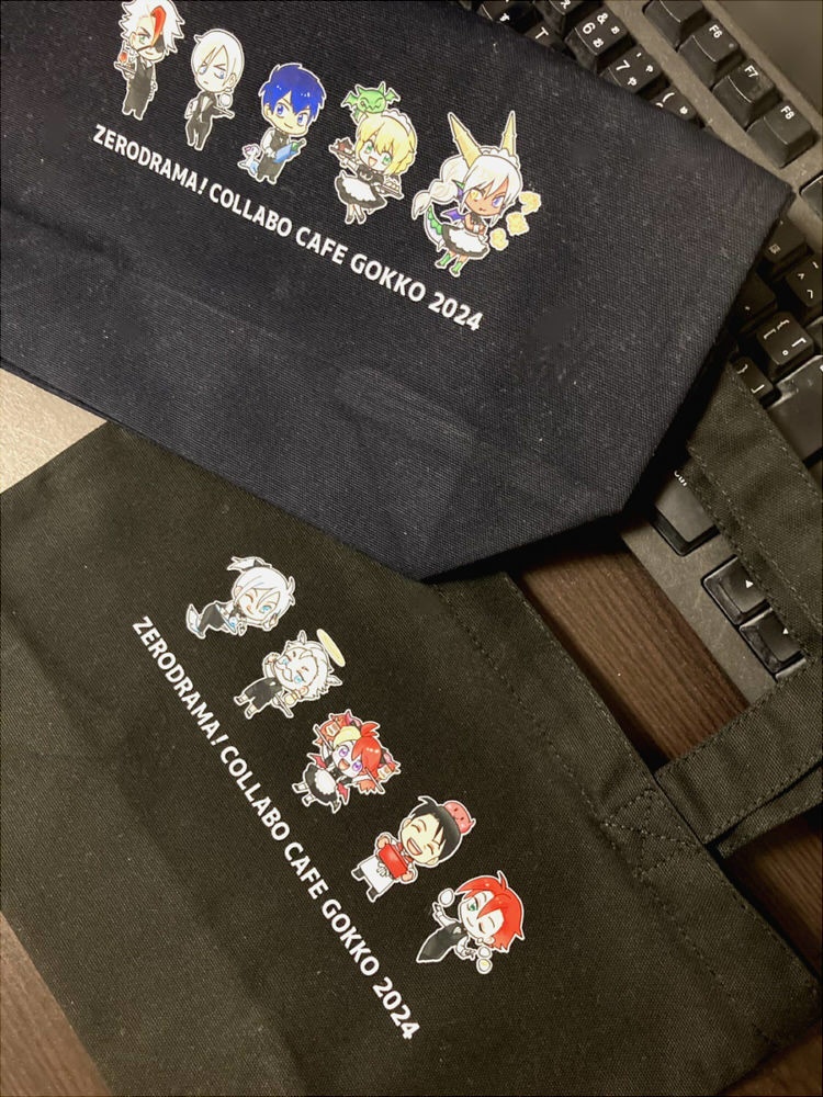 ぜろどらま!コラボカフェごっこランチトート