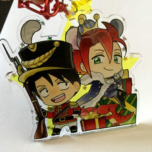 【ぜろどらま!】クリスマスくるみ割り人形アクキー