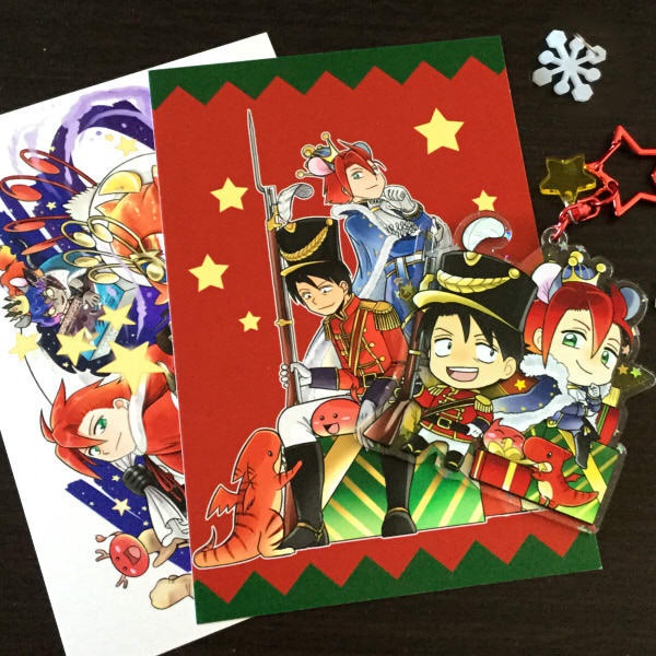 【ぜろどらま!】クリスマスくるみ割り人形アクキー