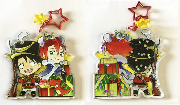 【ぜろどらま!】クリスマスくるみ割り人形アクキー