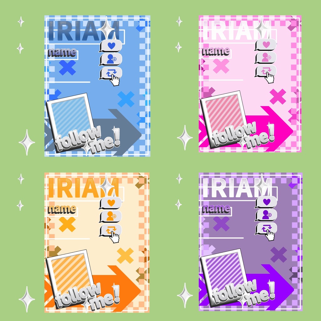 ⭐️無料⭐️IRIAMフォロー祭り素材