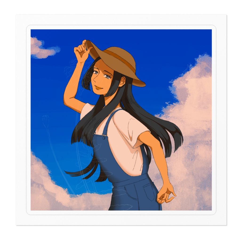 あの夏の思い出ステッカー