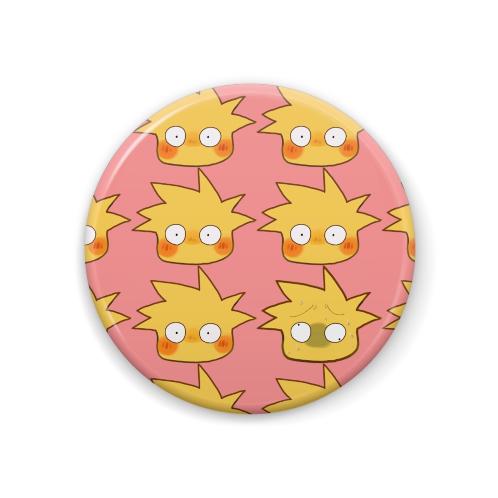 スケサブ缶バッジA