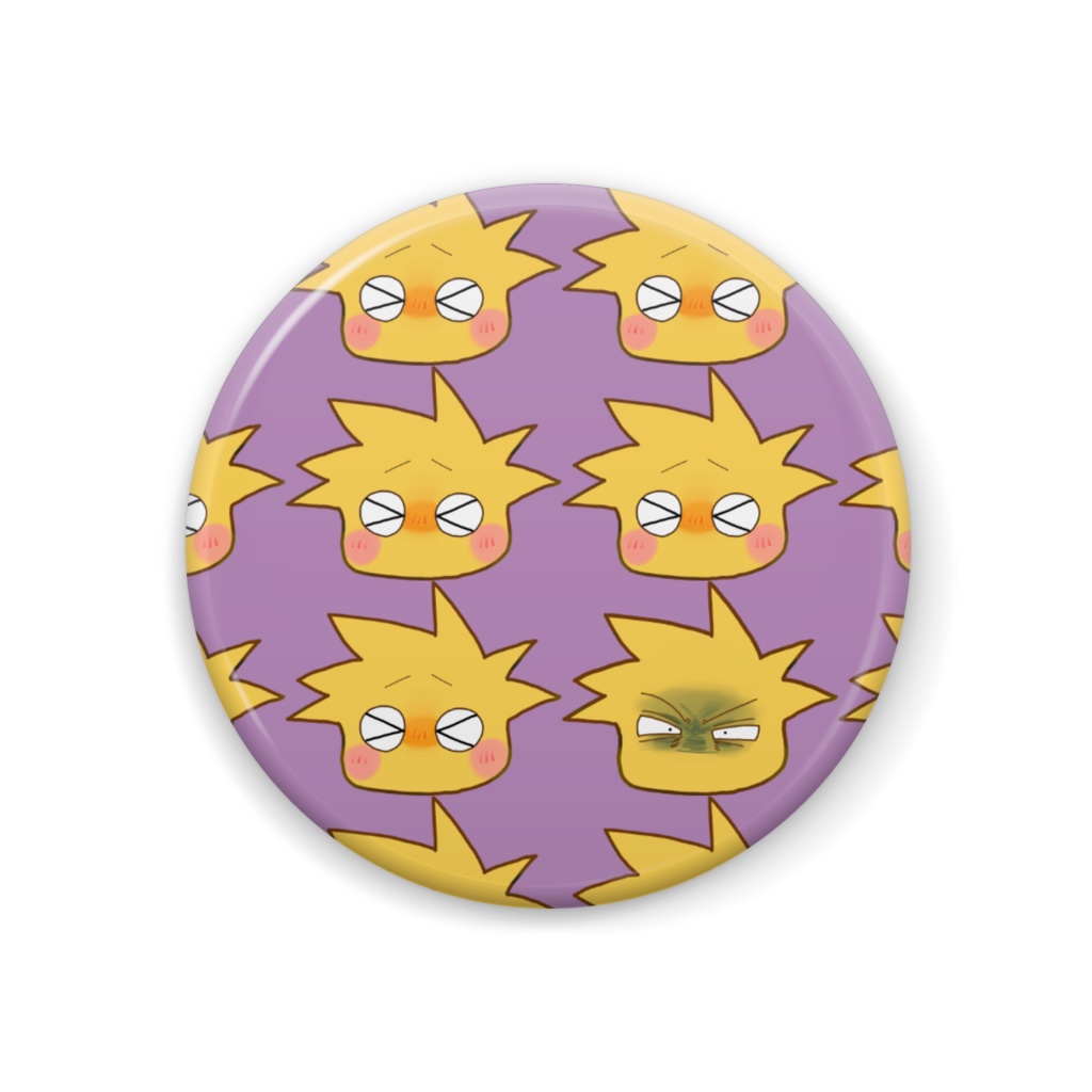 スケサブ缶バッジD