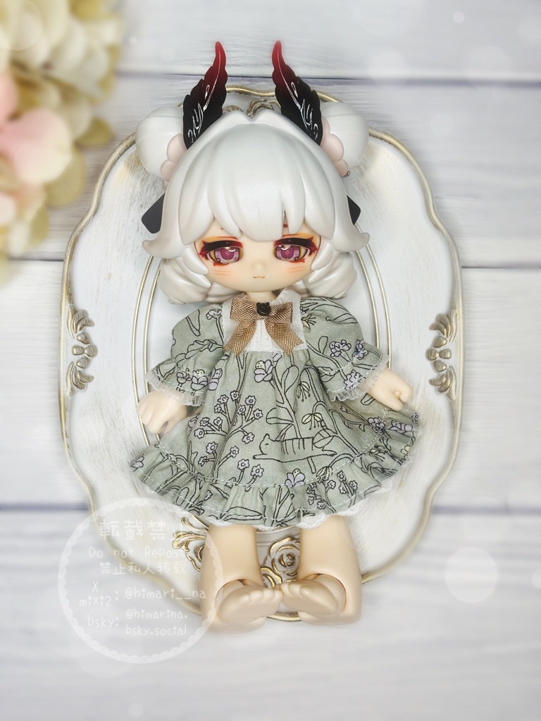 ミャウ🐾ブルームワンピ