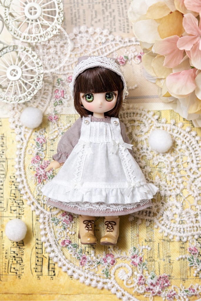 A Sugar Afternoon ホワイトエプロンセット