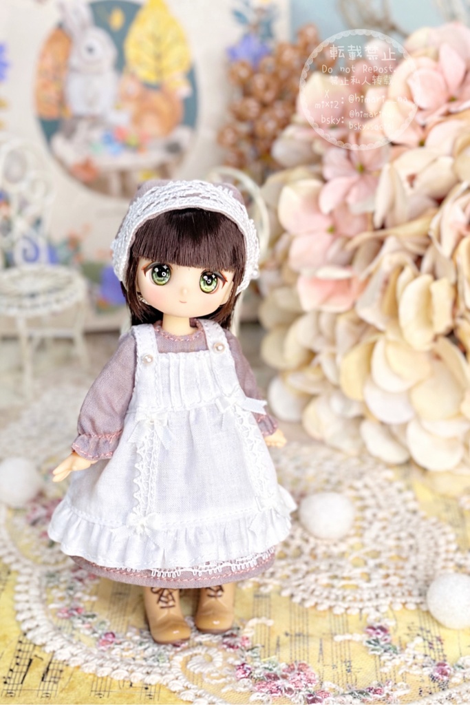 A Sugar Afternoon ホワイトエプロンセット