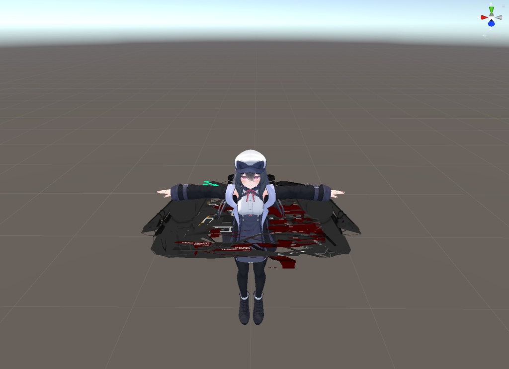 変身アニメーションシェーダー