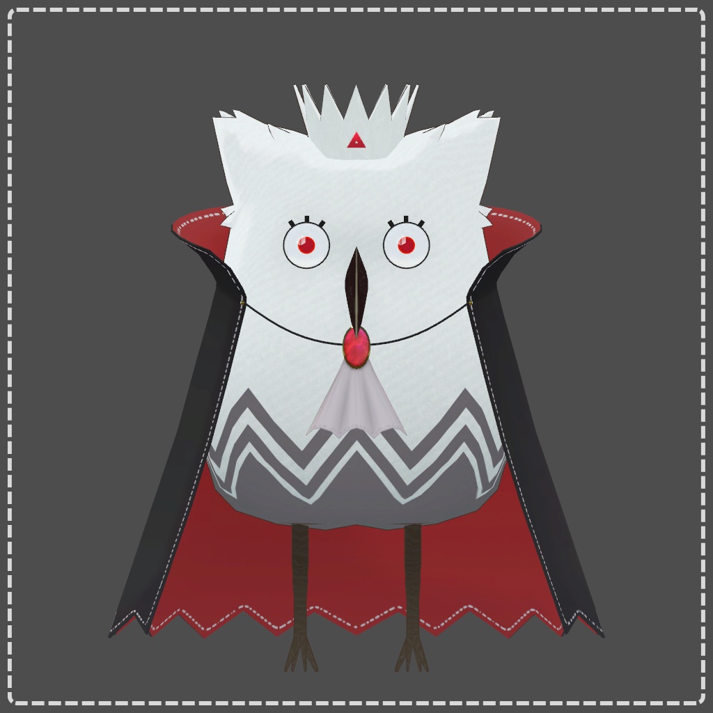 ウェッジくん専用衣装「吸血鬼のマント」