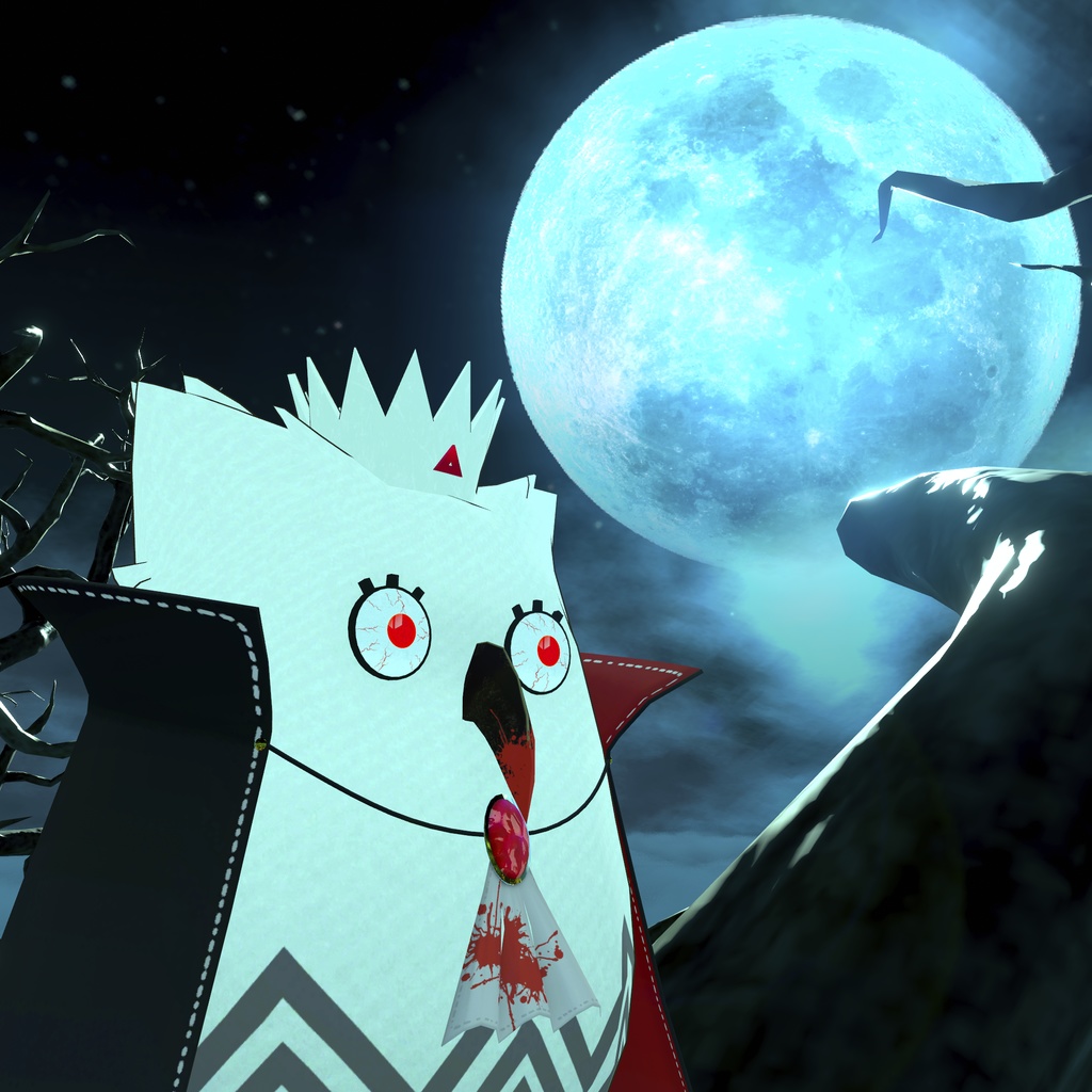 ウェッジくん専用衣装「吸血鬼のマント」