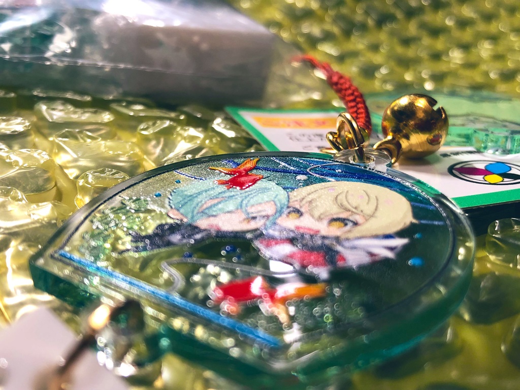 源氏兄弟風鈴イメージアクリルキーホルダー