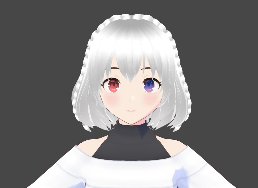Vroid braid ブレード 髪型