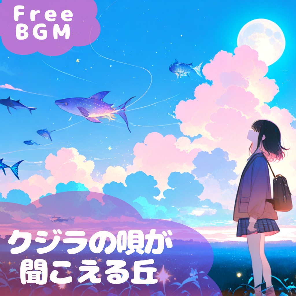 【フリーBGM】クジラの唄が聞こえる丘
