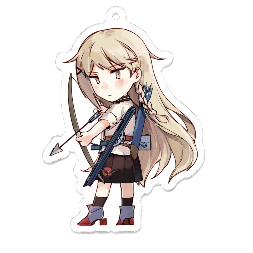 USS Yorktown Acrylic Key Chain