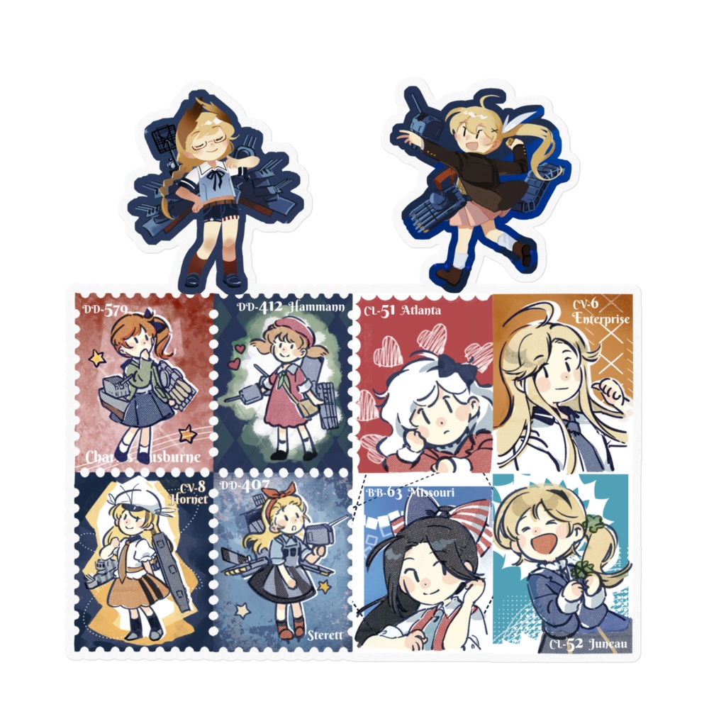 Original Shipgirl Stickers!