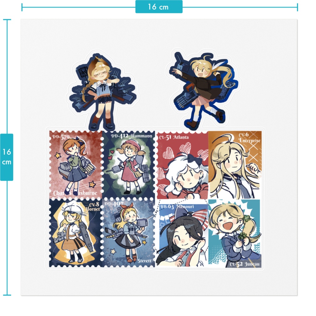 Original Shipgirl Stickers!