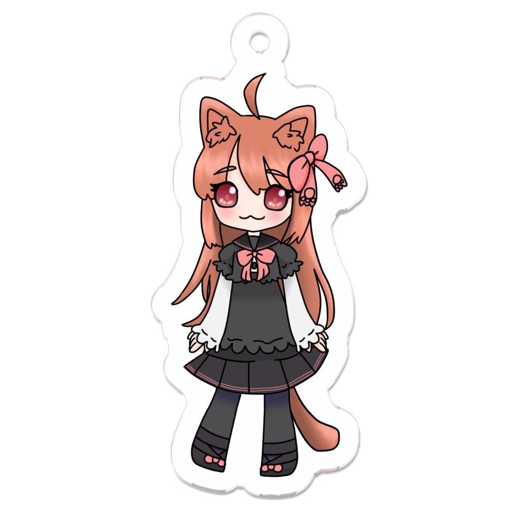 志音アヤ カートゥーン風アクリルキーホルダー