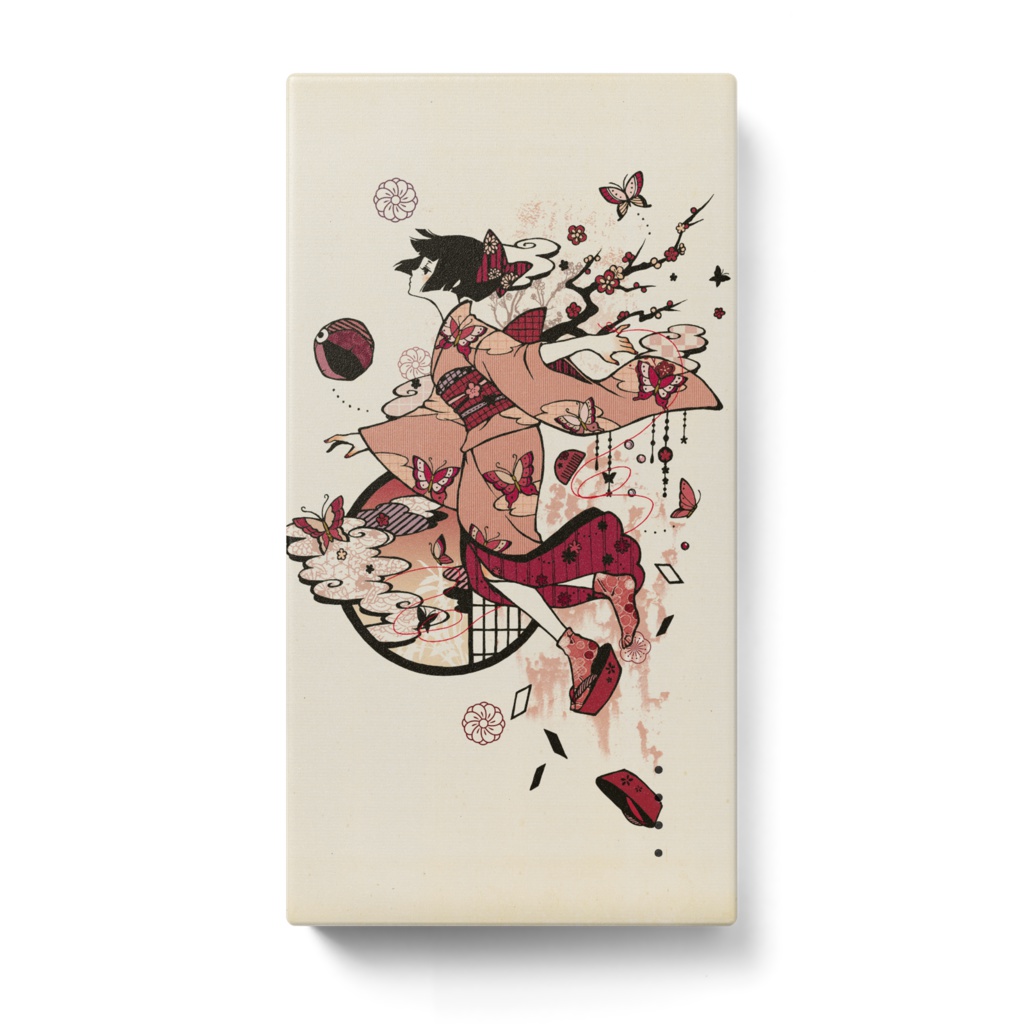 モバイルバッテリー (蝶)