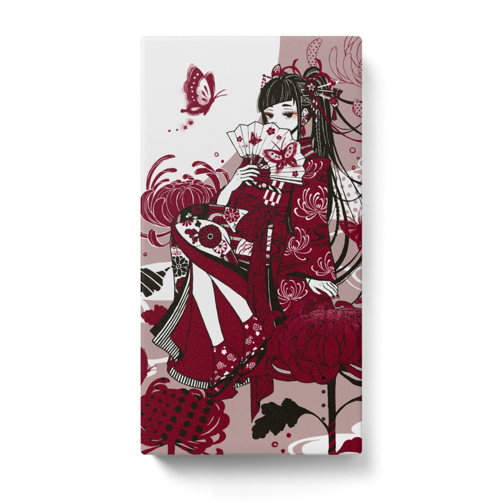 モバイルバッテリー (菊)