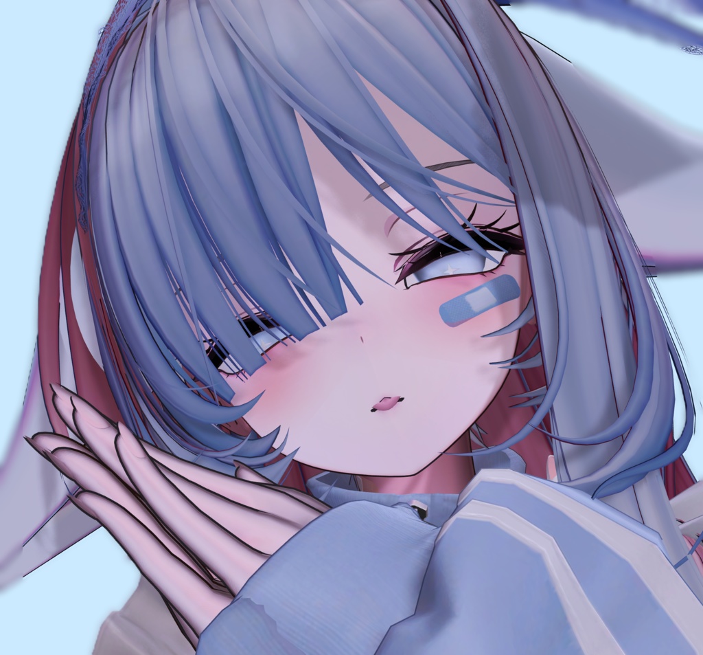 【Milltina-ミルティナ】Face-BlendShape + 動く表情