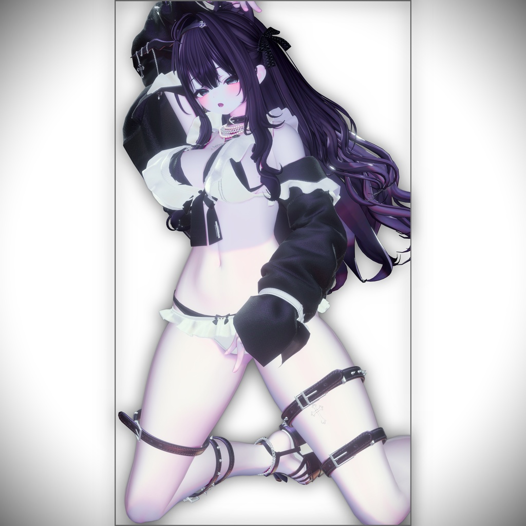 【Chocolat-ショコラ】Face-BlendShape + 表情13種類 + Animation→Sceneが楽になるツール