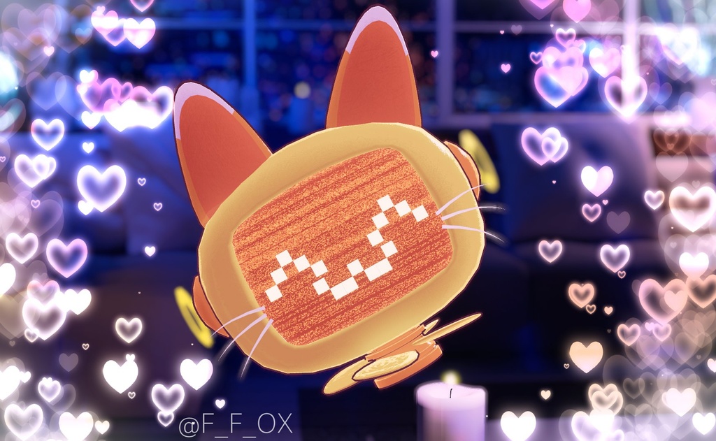 オリジナル3Dモデル -MEOWBOT ミャウボット-