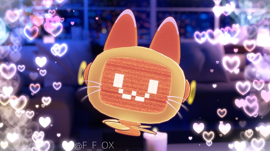 オリジナル3Dモデル -MEOWBOT ミャウボット-