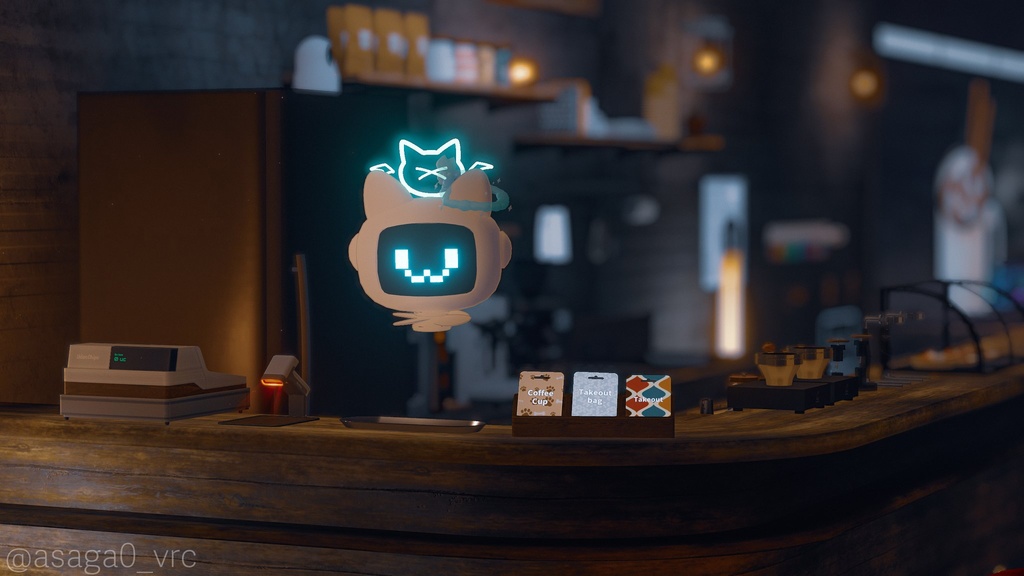 オリジナル3Dモデル -MEOWBOT ミャウボット-