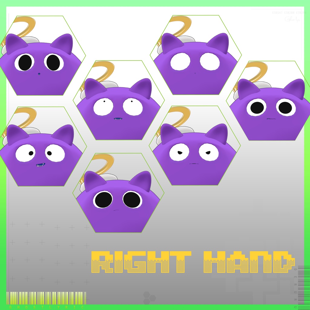 ✦販売記念SALE 50%OFF✦ オリジナル3Dモデル -deruru でるる-