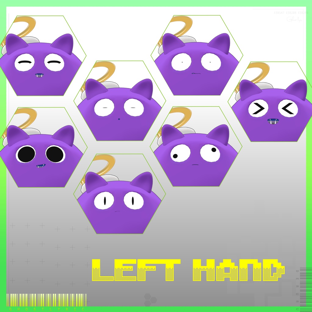 ✦販売記念SALE 50%OFF✦ オリジナル3Dモデル -deruru でるる-