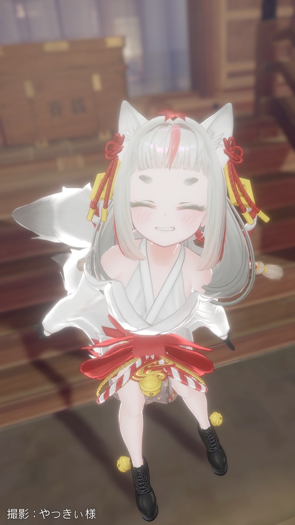 オリジナル3Dモデル【きゅうこ】