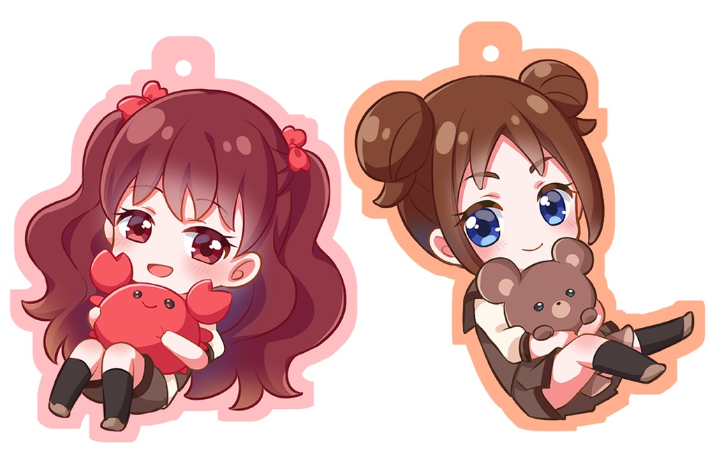 蟹江ちゃん 大熊ちゃん アクリルキーホルダー