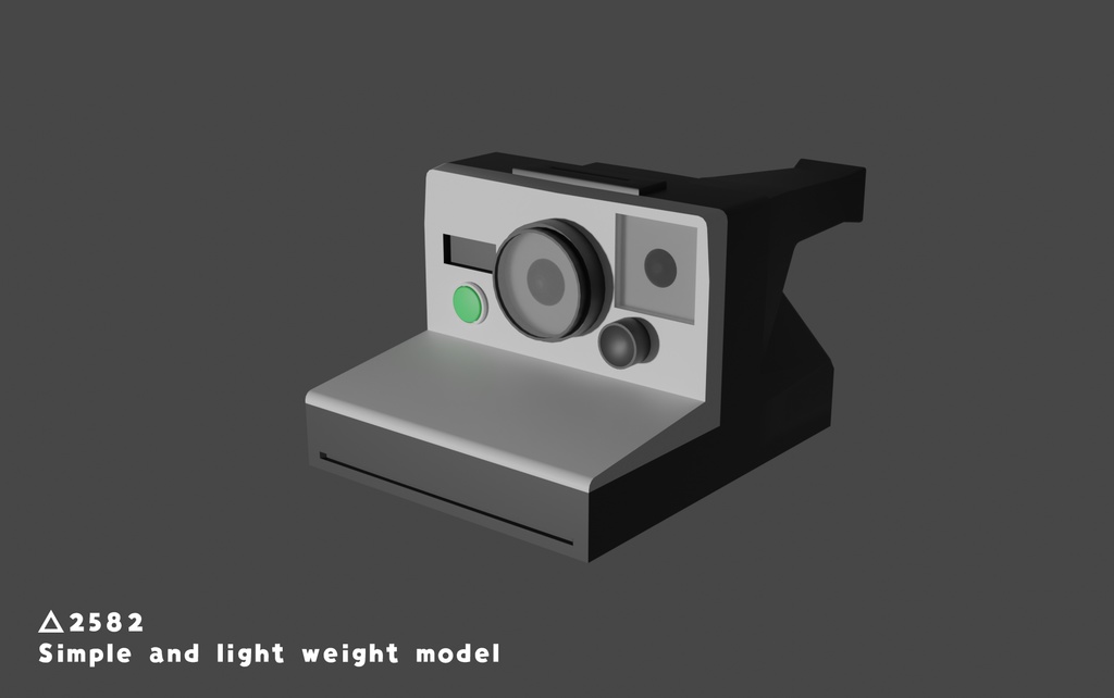 VRChat ギミック ポラロイドカメラ (Polaroid Camera)