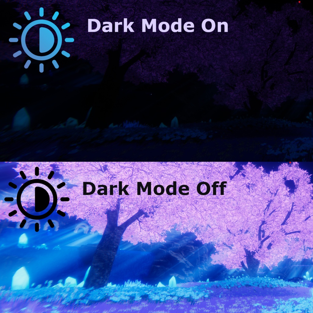 Dark Mode Anywhere (VRChat)