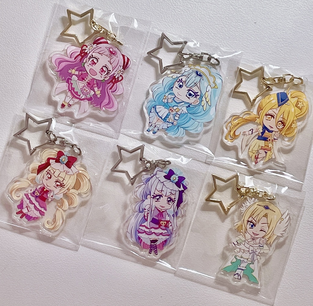 【再販】はぐプリ　アクリルキーホルダー　加筆修正版＋@
