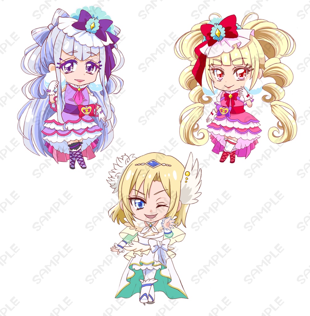 【再販】はぐプリ アクリルキーホルダー 加筆修正版+@