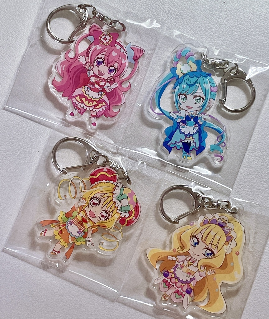【再販】デパプリ　アクリルキーホルダー