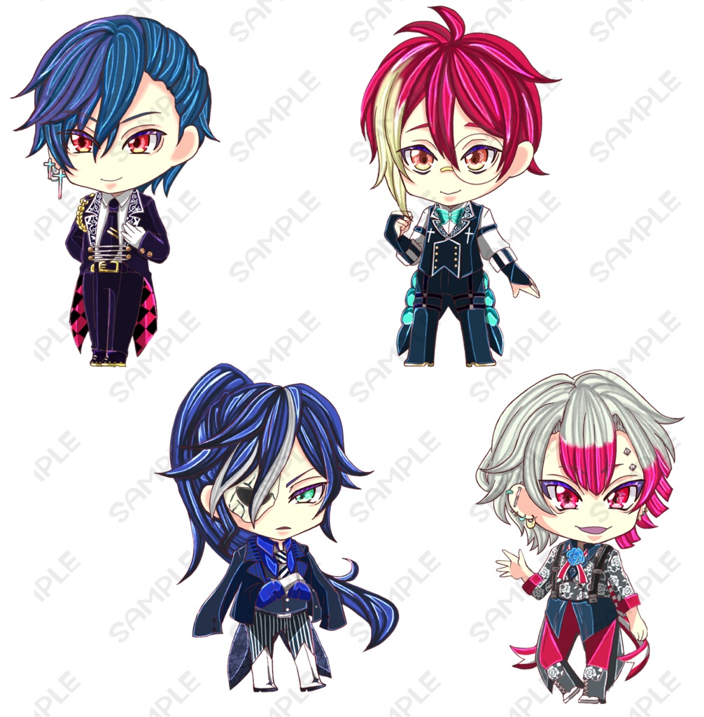 aknk あくねこ 1階 2階 オーロラ アクキー 非公式