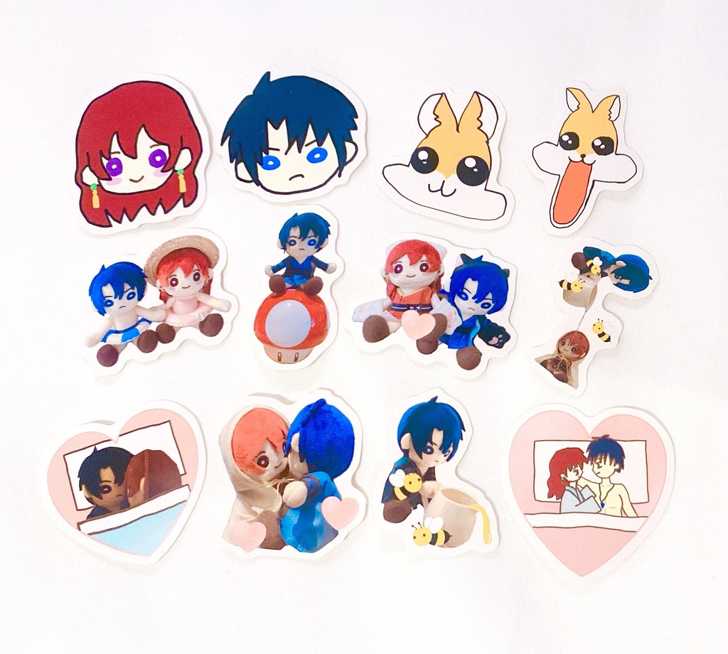 ダイカットシール　コンプリートセット(12種)