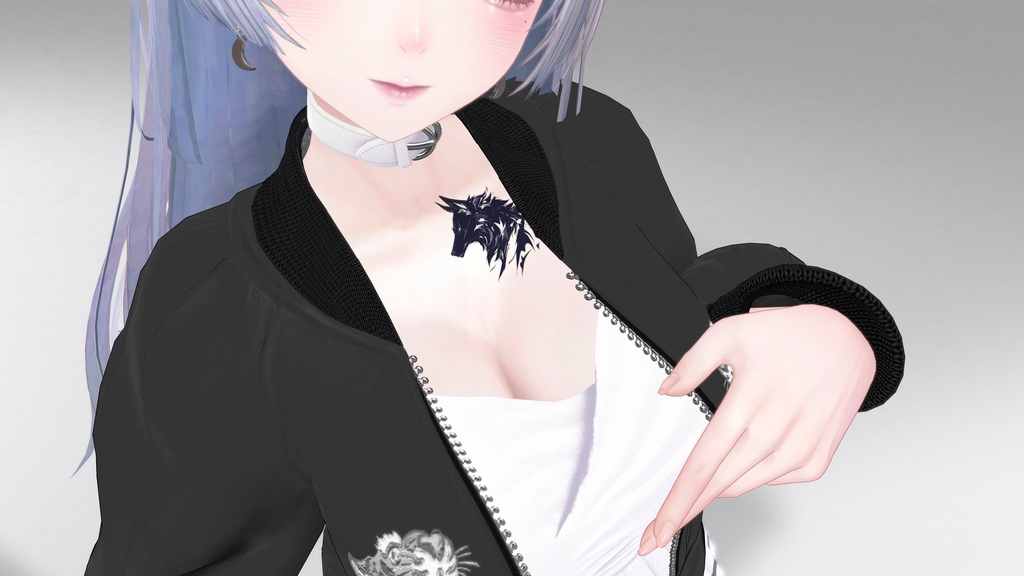 Lone Wolf|Echo of Light – Blackwork Tattoo