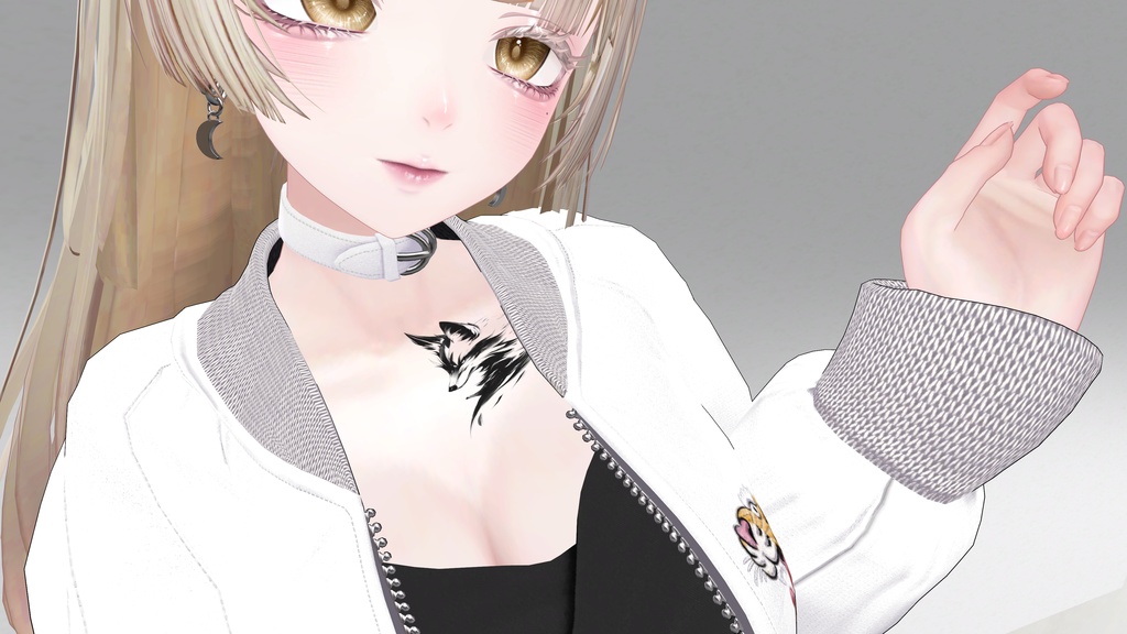 Echo of Light – Fox Profile Tattoo Flash