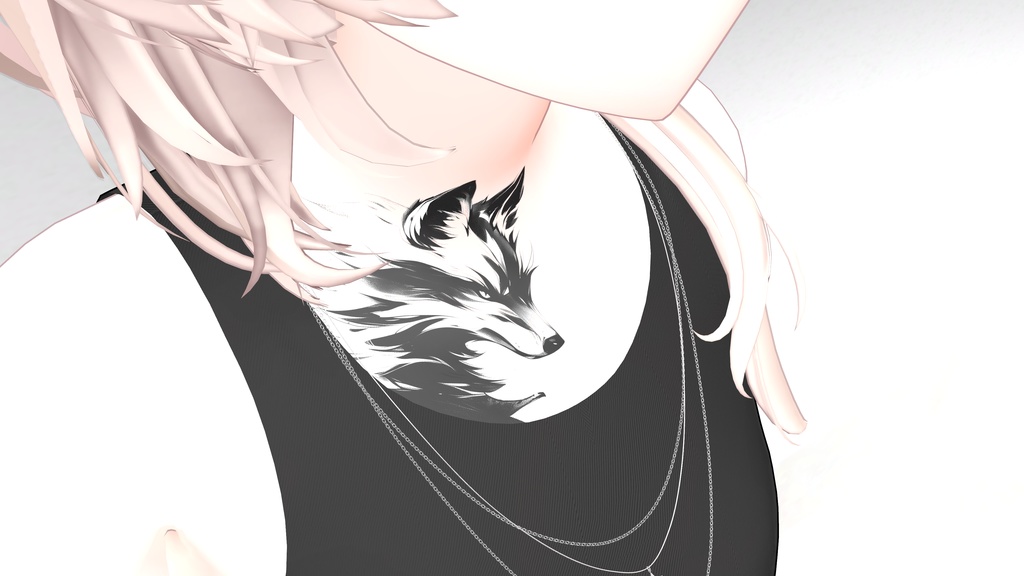 Echo of Light – Fox Profile Tattoo Flash