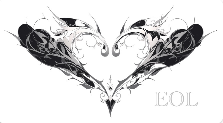 Echo of Light– Ornamental Dual Heart ― 光と影の対称