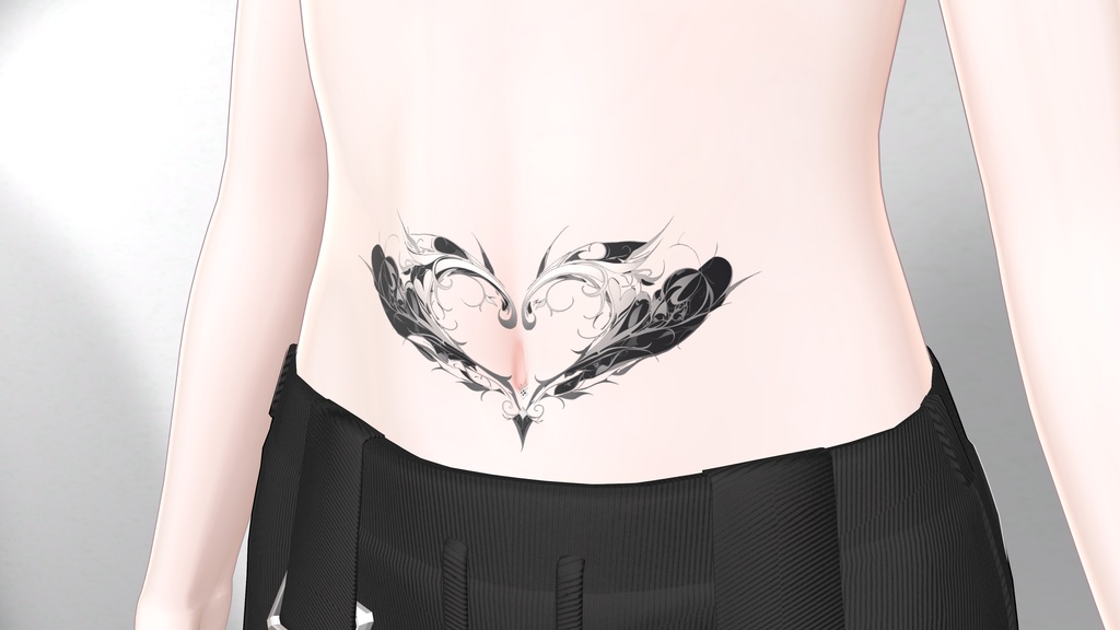 Echo of Light– Ornamental Dual Heart ― 光と影の対称